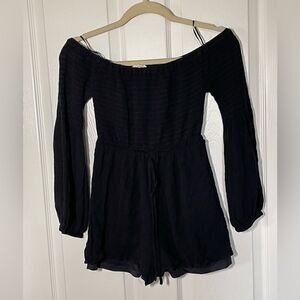 Onetheland off the shoulder romper size small